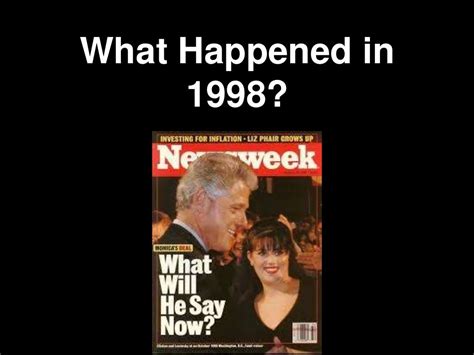 1998|What Happened In 1998